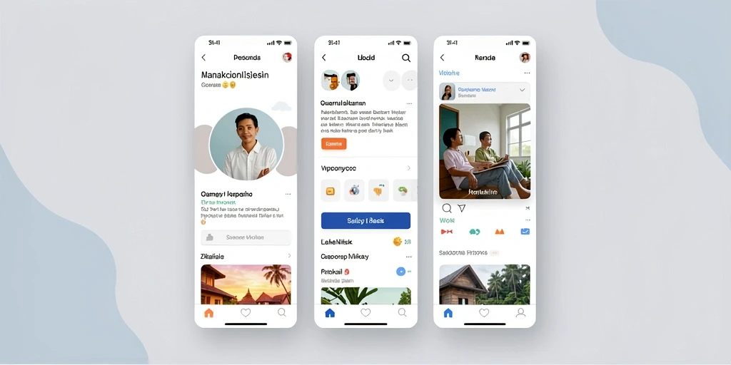 Fitur interaksi sosial yang membuat bermain lebih seru.