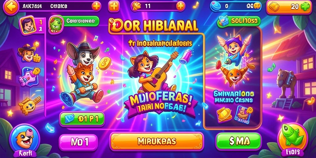 Fitur interaktif yang membuat permainan lebih seru.