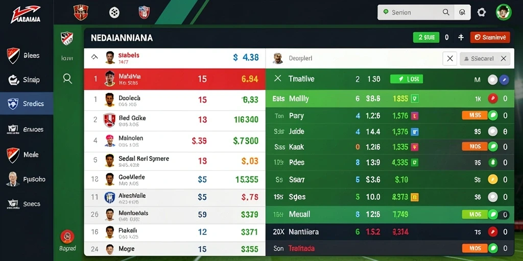 Statistik permainan yang membantu analisis.
