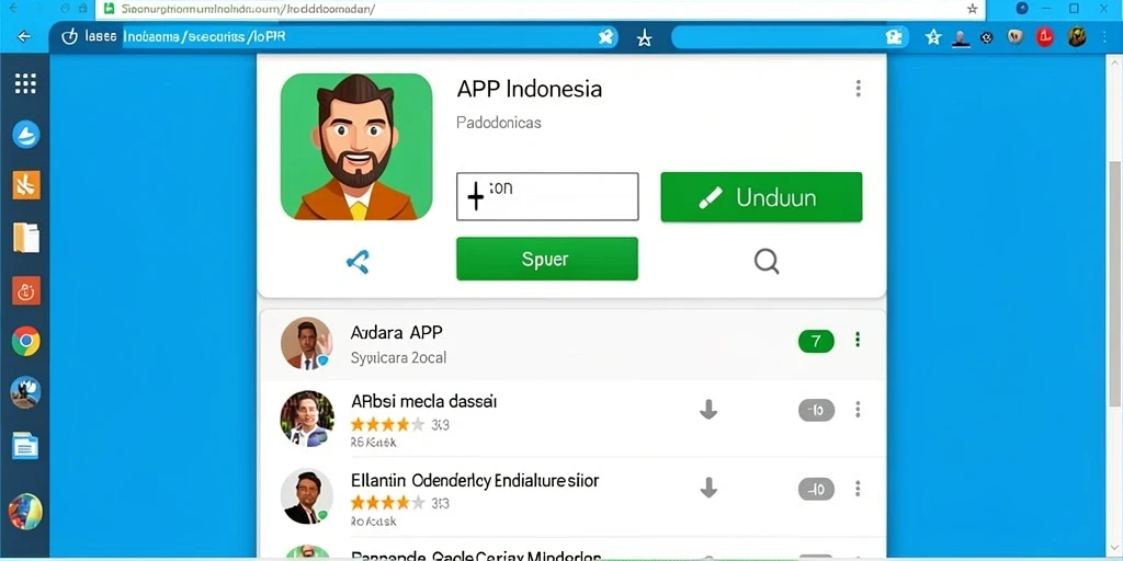 Screenshot aktivitas bermain dengan teman-teman.