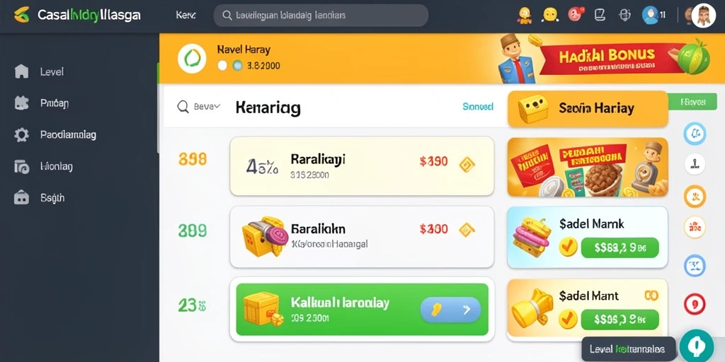 Jackpot progresif yang menggiurkan di setiap putaran.
