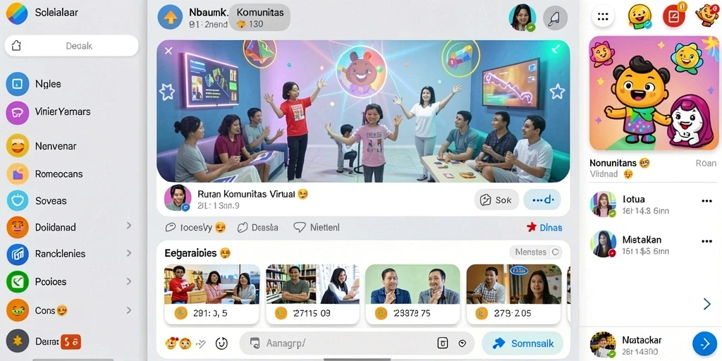 Beragam mode permainan yang menarik.